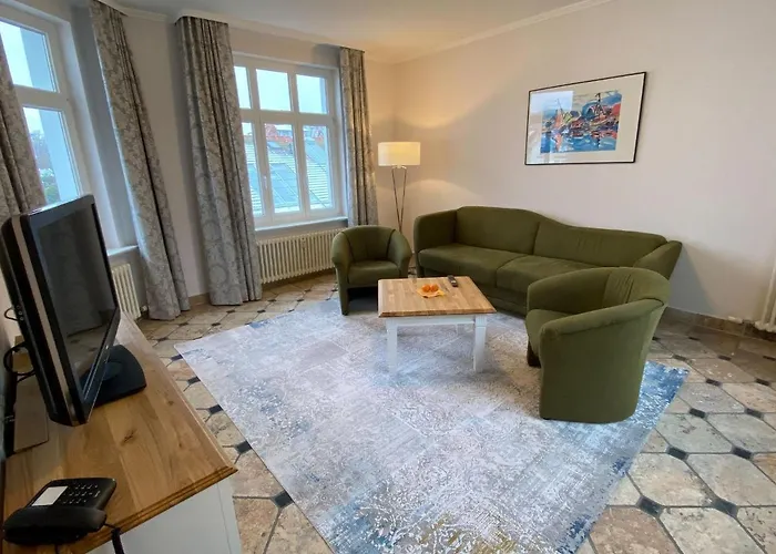 Strandvillen Binz - Ferienwohnung Mit Meerblick, 1 Schlafzimmer, Sauna Und Balkon Sv-712